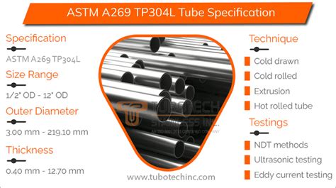 Astm A269 Tp304l Tube Asme Sa 269 Grade 304l Seamless Tubing