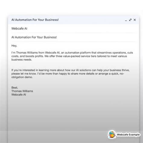 AI Email Funnel: Automated Email Marketing | Webcafe AI Marketplace