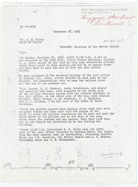 JFK Assassination Records Collection Transcription Mission | National ...