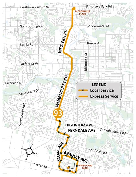 Route 93 – September 1, 2019 – London Transit Commission