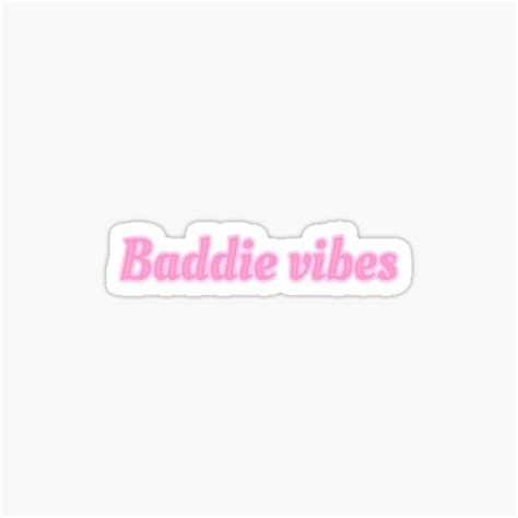 Baddie Stickers Redbubble Iphone Wallpaper Girly Word Art Cute