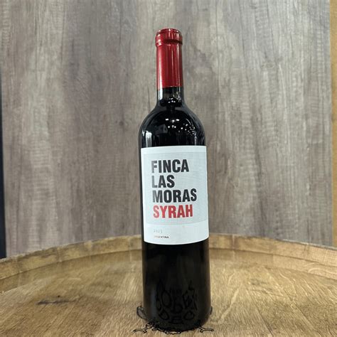 Vino Tinto Finca Las Moras Syrah 750ml San Juan Caja X6u Borrachines