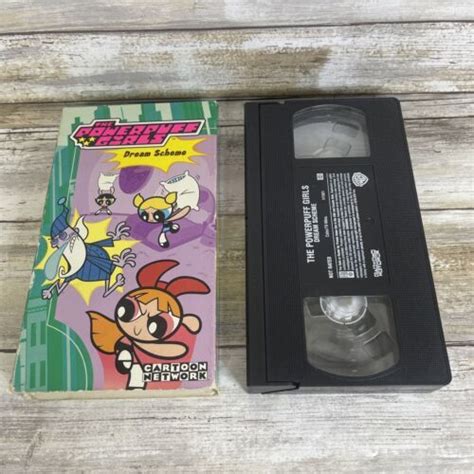 The Powerpuff Girls Dream Scheme Vhs Slipsleeve Vhs Tapes