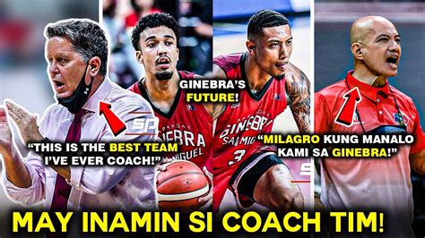 Coach Tim May Malaking Sinabi Sa Team Ng Ginebra Ngayon Coach Yeng