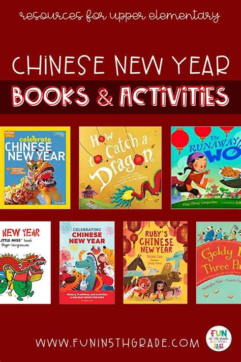 Chinese New Year Books and Activities for Upper Elementary - Fun in 5th ...