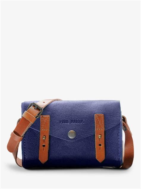 Sac Paul Marius Le Mini Indispensable Bleu Gyptien Esprit Vert