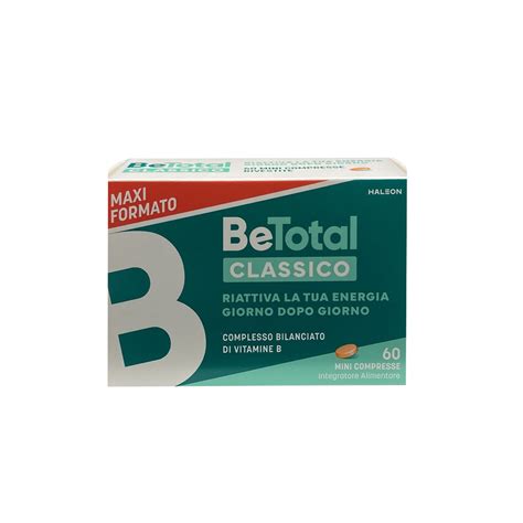 Be Total Integratore Alimentare Vitamina B B3 Vitamina B12 Acido