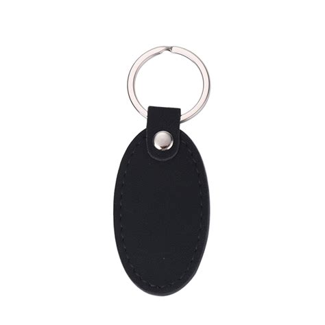 Factory Price Manufacturer Supplier Leather Key Chain Custom Laser