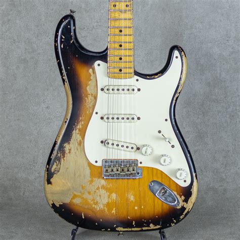 FENDER CUSTOM SHOP MBS 1954 Stratocaster Heavy Relic 2 Color Sunburst