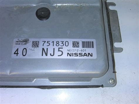 Nissan Altima ECM 2015 2017 Computadora Ecu NEC012 601 EBay