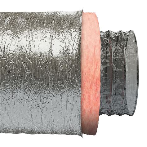 Master Flow X 25 Insulated Flexible Duct R8 Silver Jacket 53 Off