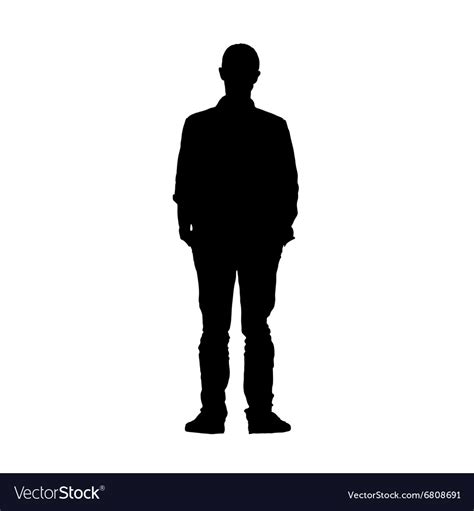 Black Man Silhouette