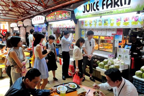 Maxwell Hawker Centre In Singapore Famous Food Court In Chinatown