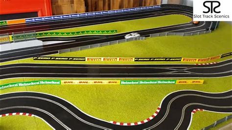 STS - Custom Slot Car Track - 4.2m x 1.7m - YouTube