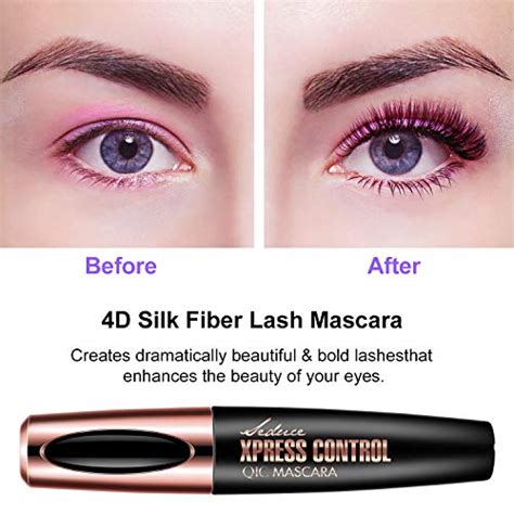 4d Silk Fiber Lash Mascara Waterproof 4d Fiber Mascara Luxuriously