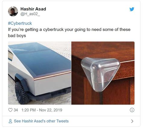 Elon Musk revealed Tesla's Cybertruck and it's already a meme