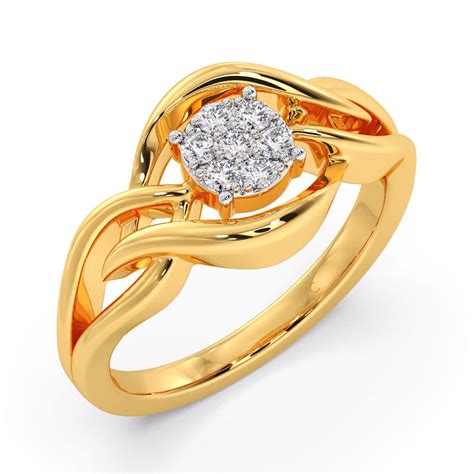 Sandy Diamond Wedding Band for Her Online Jewellery Shopping India ...