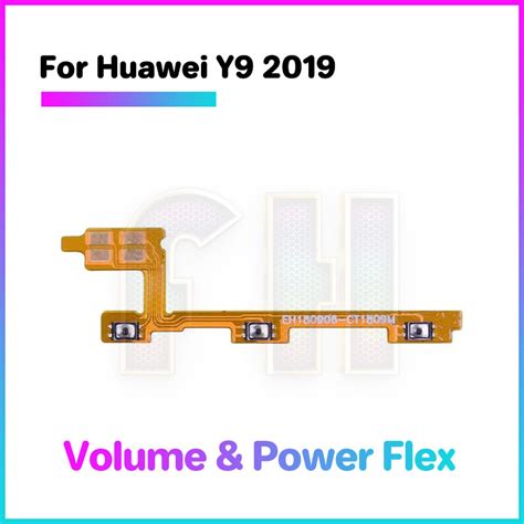 Power Volume Button Flex For Huawei Y Side Key Switch On Off Key