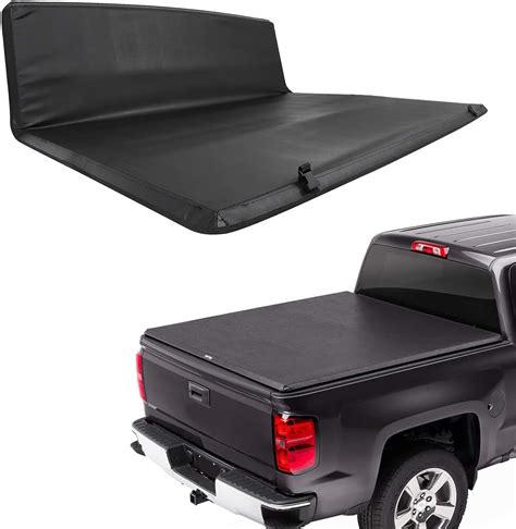 Amazon KFKGF Soft Tri Fold Tonneau Cover For Nissan For Frontier