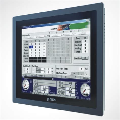 Panel PC TFT LCD SP C121 Protech Systems rétroéclairage à LED à