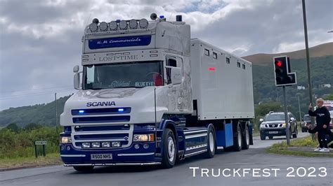 Malvern Truckfest Trucks Leaving The Event K Special Youtube