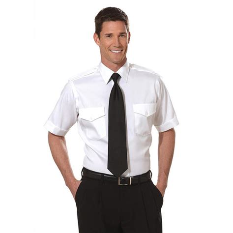 Van Heusen The Aviator Mens Short Sleeve Pilot Shirt Tall Pilots