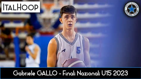 Gabriele Gallo Finali Nazionali U Youtube