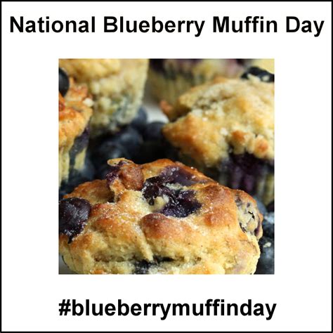 National Blueberry Muffin Day July Blue Berry Muffins