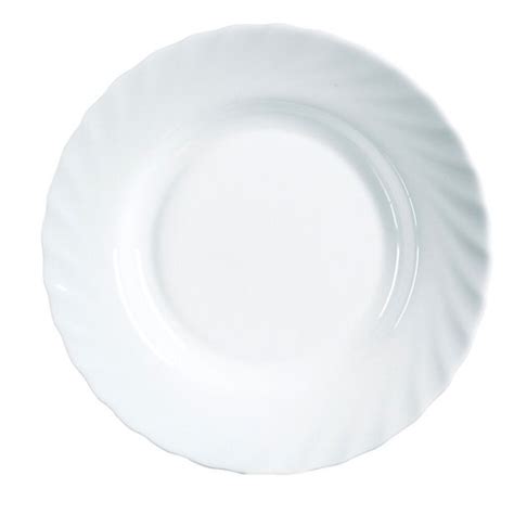 Assiette creuse en verre Luminarc Trianon ø 22 5 cm BRYCUS