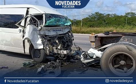 Reportan Muerte Del Taxista Accidentado En La V A M Rida Progreso