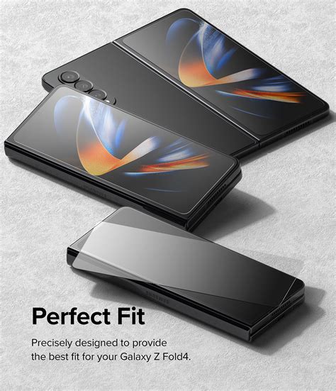 Samsung Galaxy Z Fold 4 Screen Protector Ringke Cover Display Glass