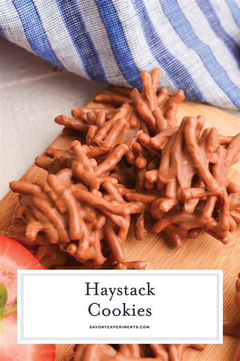 Easy Haystack Cookies Recipe 5 Ingredient No Bake Cookies