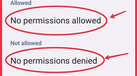 How To Fix No Permissions Allowed And No Permission Denied Problem Solve