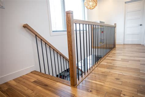 Nordik Lam Staircase With Metal Stringer Escalier Nordik Lam Et Limon