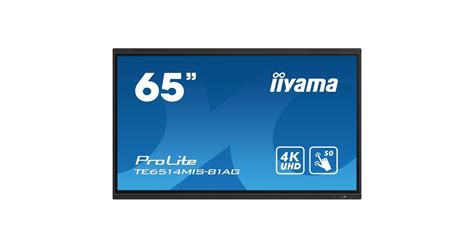 Iiyama Prolite Te Mis B Ag K Ultra Hd Public Display Zwart X