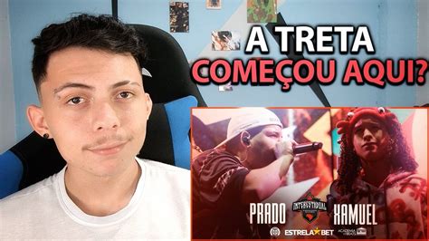 React Melhor Do Ano Xamuel X Prado Primeira Fase Interestadual