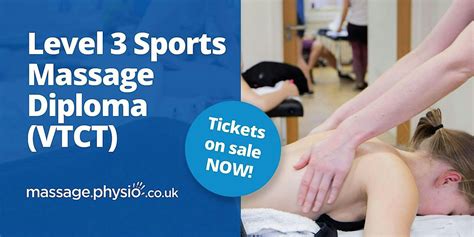 Vtct Level 3 Sport Massage Diploma Manchester Waters Edge Unit 2