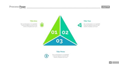 Free Vector Triangle Diagram Slide Template