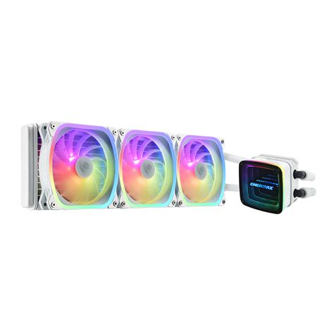 Aquafusion Adv Series 360mm Cpu Liquid Cooler White Products Enermax Technology Corporation