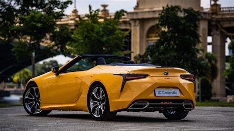 The New Lexus Lc Convertible Is A Futuristic Drive With The Heart