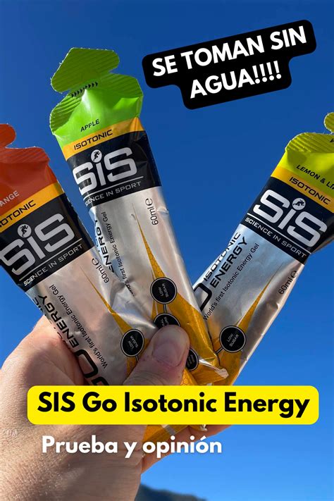 Geles Energ Ticos Sis Go Isotonic Energy An Lisis Opini N Y Review