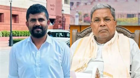 Somari Siddaramaiah Bjp Mp Pratap Simha Booked For Derogatory