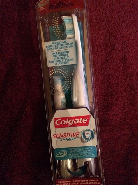 Colgate Sensitive Pro-Relief 360° Toothbrush + Built-In Sensitivity Relief Pen reviews in ...