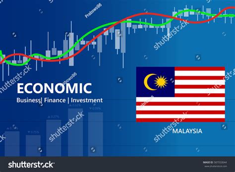 Economy Malaysian Financial Growth Rising Stock Vector (Royalty Free ...