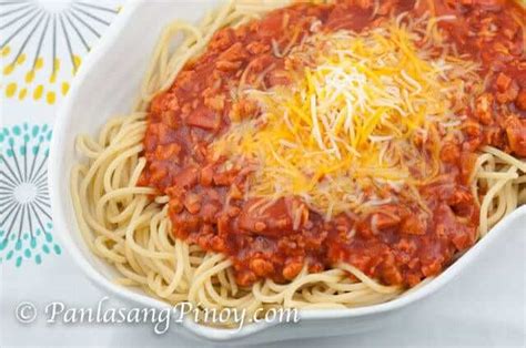 Filipino Spaghetti Recipe