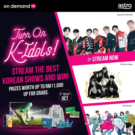 Astro Customers Can Stream The Best Korean Shows And Win With Turn On