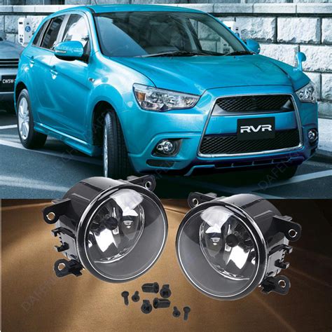 2 FOG LIGHTS DRIVING LAMPS H11 FOR MITSUBISHI OUTLANDER SPORT ASX RVR