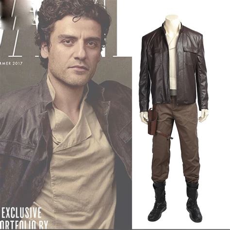 Fantasia Adulto Carnaval Halloween Star Wars 8 Poe Dameron Traje