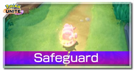 Safeguard Blissey Move Effect And Cooldown Pokemon Unitegame