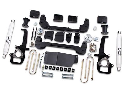 Zone Offroad Ram 4 In Suspension Lift Kit W Shocks R101919 06 08 4wd